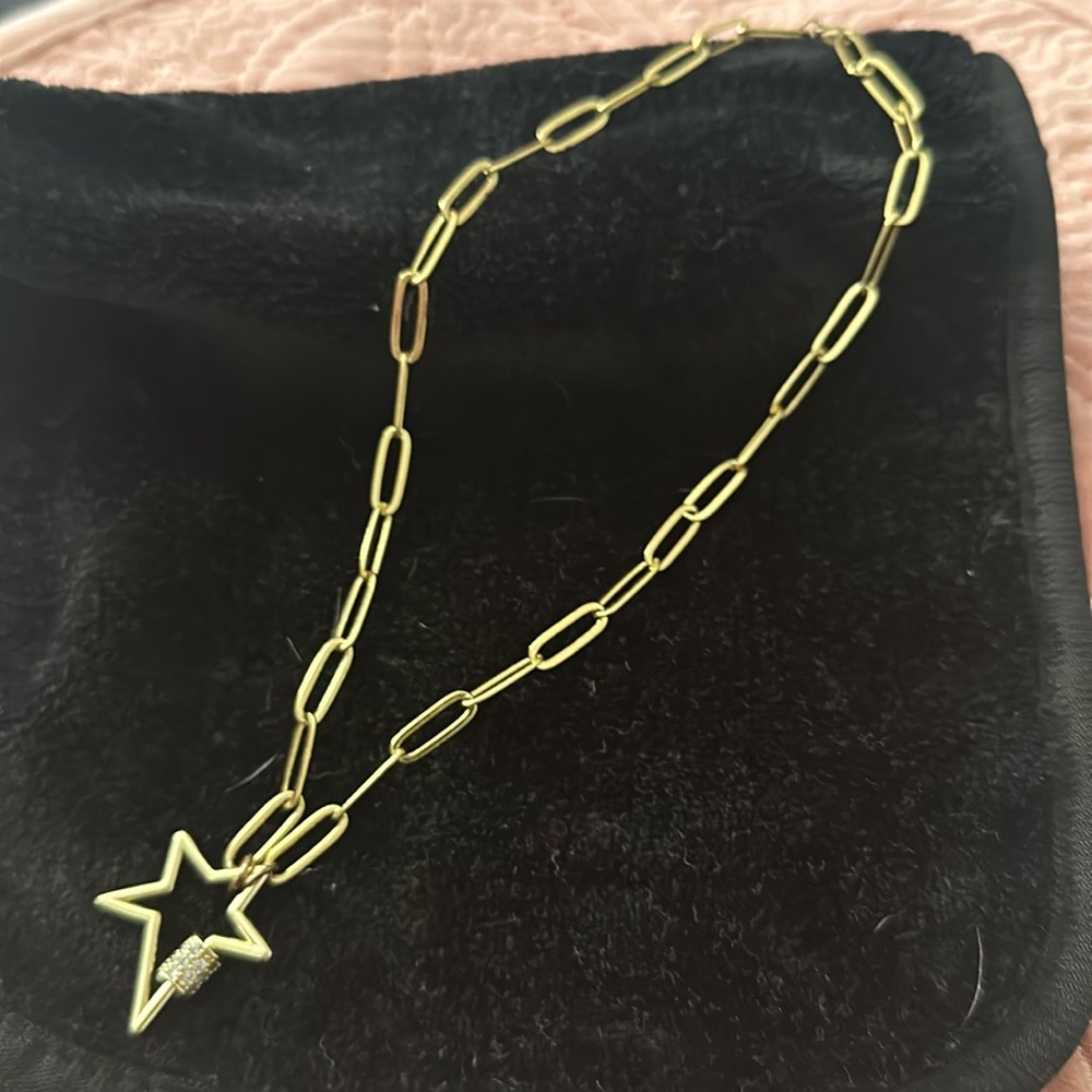 Gold necklace